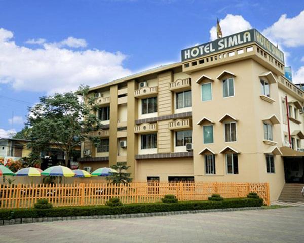 Hotel Simla Siliguri Bagian luar foto